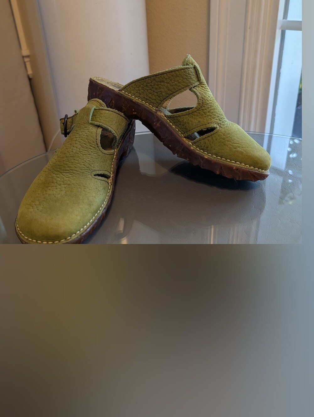 EL Natura Lista 🍋‍🟩 Textured Eco-friendly Leather Mule